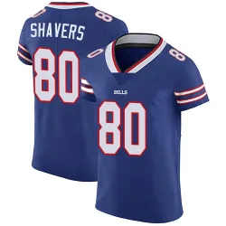 Men's Tyrell Shavers Buffalo Bills No.80 Elite Team Color Vapor Untouchable Jersey - Royal Blue