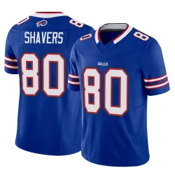 Men's Tyrell Shavers Buffalo Bills No.80 Limited Vapor F.U.S.E. Jersey - Royal