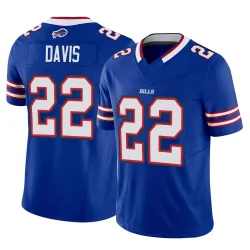 Men's Vontae Davis Buffalo Bills No.22 Limited Vapor F.U.S.E. Jersey - Royal
