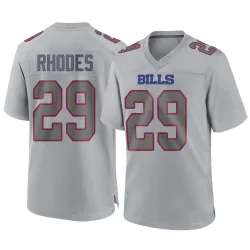 Men's Xavier Rhodes Buffalo Bills No.29 Game Atmosphere Fashion Jersey - Gray