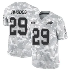 Men's Xavier Rhodes Buffalo Bills No.29 Limited 2024 Salute to Service Jersey - Arctic Camo