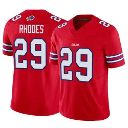 Men's Xavier Rhodes Buffalo Bills No.29 Limited Vapor F.U.S.E. Jersey - Red