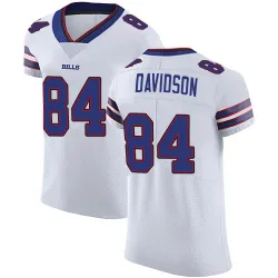 Men's Zach Davidson Buffalo Bills No.84 Elite Vapor Untouchable Jersey - White