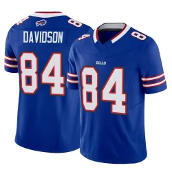 Men's Zach Davidson Buffalo Bills No.84 Limited Vapor F.U.S.E. Jersey - Royal