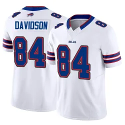 Men's Zach Davidson Buffalo Bills No.84 Limited Vapor F.U.S.E. Jersey - White
