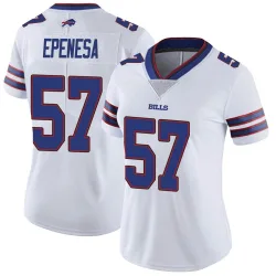 Women's AJ Epenesa Buffalo Bills No.57 Limited Color Rush Vapor Untouchable Jersey - White