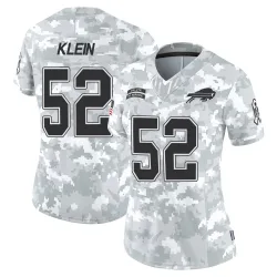 Women's A.J. Klein Buffalo Bills No.52 Limited 2024 Salute to Service Jersey - Arctic Camo