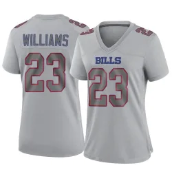 Women's Aaron Williams Buffalo Bills No.23 Game Atmosphere Fashion Jersey - Gray