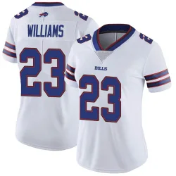 Women's Aaron Williams Buffalo Bills No.23 Limited Color Rush Vapor Untouchable Jersey - White