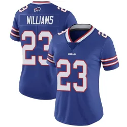 Women's Aaron Williams Buffalo Bills No.23 Limited Team Color Vapor Untouchable Jersey - Royal