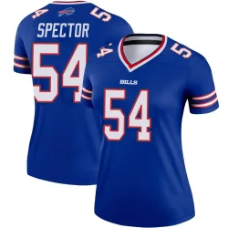 Women's Baylon Spector Buffalo Bills No.54 Legend Jersey - Royal