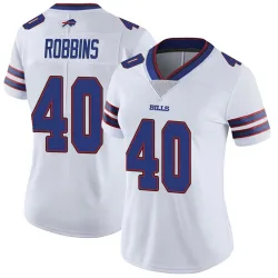 Women's Brad Robbins Buffalo Bills No.40 Limited Color Rush Vapor Untouchable Jersey - White