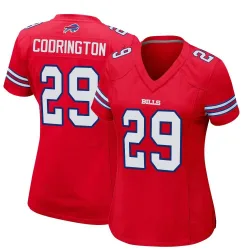 Women's Brandon Codrington Buffalo Bills No.29 Game Alternate Jersey - Red