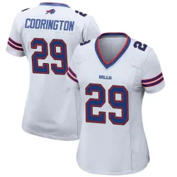 Women's Brandon Codrington Buffalo Bills No.29 Game Jersey - White