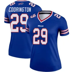 Women's Brandon Codrington Buffalo Bills No.29 Legend Jersey - Royal