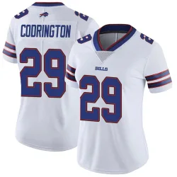 Women's Brandon Codrington Buffalo Bills No.29 Limited Color Rush Vapor Untouchable Jersey - White