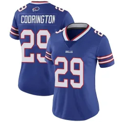 Women's Brandon Codrington Buffalo Bills No.29 Limited Team Color Vapor Untouchable Jersey - Royal