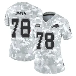 Women's Bruce Smith Buffalo Bills No.78 Limited 2024 Salute to Service Jersey - Arctic Camo