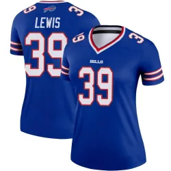 Women's Cam Lewis Buffalo Bills No.39 Legend Jersey - Royal
