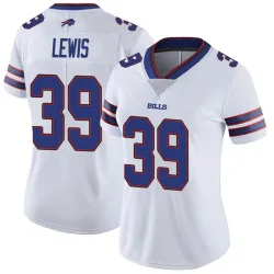 Women's Cam Lewis Buffalo Bills No.39 Limited Color Rush Vapor Untouchable Jersey - White