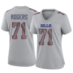 Women's Casey Rogers Buffalo Bills No.71 Game Atmosphere Fashion Jersey - Gray