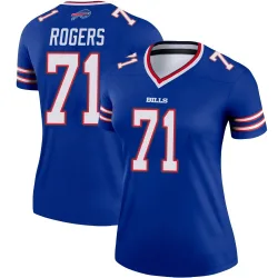 Women's Casey Rogers Buffalo Bills No.71 Legend Jersey - Royal