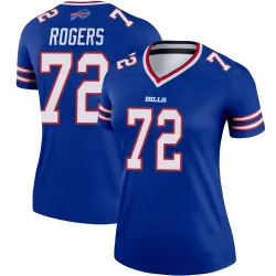 Women's Casey Rogers Buffalo Bills No.72 Legend Jersey - Royal
