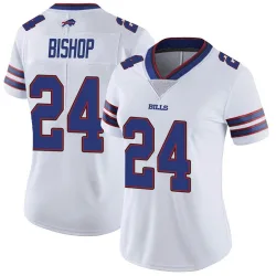 Women's Cole Bishop Buffalo Bills No.24 Limited Color Rush Vapor Untouchable Jersey - White