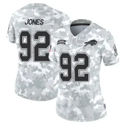 Women's DaQuan Jones Buffalo Bills No.92 Limited 2024 Salute to Service Jersey - Arctic Camo