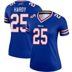 Women's Daequan Hardy Buffalo Bills No.25 Legend Jersey - Royal