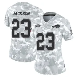 Women's Dane Jackson Buffalo Bills No.23 Limited 2024 Salute to Service Jersey - Arctic Camo