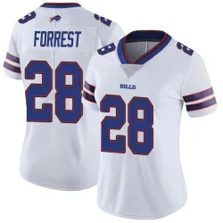 Women's Darrick Forrest Buffalo Bills No.28 Limited Color Rush Vapor Untouchable Jersey - White