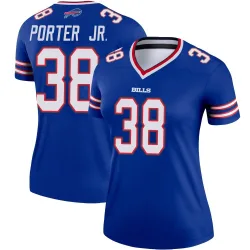 Women's Daryl Porter Jr. Buffalo Bills No.38 Legend Jersey - Royal