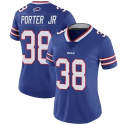 Women's Daryl Porter Jr. Buffalo Bills No.38 Limited Team Color Vapor Untouchable Jersey - Royal