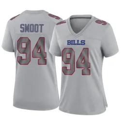 Women's Dawuane Smoot Buffalo Bills No.94 Game Atmosphere Fashion Jersey - Gray