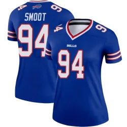 Women's Dawuane Smoot Buffalo Bills No.94 Legend Jersey - Royal