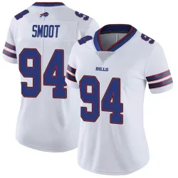 Women's Dawuane Smoot Buffalo Bills No.94 Limited Color Rush Vapor Untouchable Jersey - White
