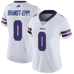 Women's Devin Brandt-Epps Buffalo Bills No.0 Limited Color Rush Vapor Untouchable Jersey - White