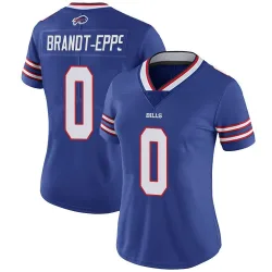 Women's Devin Brandt-Epps Buffalo Bills No.0 Limited Team Color Vapor Untouchable Jersey - Royal