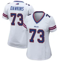 Women's Dion Dawkins Buffalo Bills No.73 Game Jersey - White
