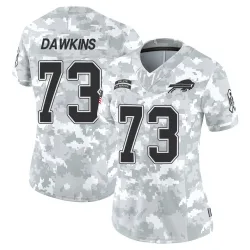 Women's Dion Dawkins Buffalo Bills No.73 Limited 2024 Salute to Service Jersey - Arctic Camo