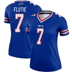 Women's Doug Flutie Buffalo Bills No.7 Legend Jersey - Royal