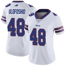 Women's Edefuan Ulofoshio Buffalo Bills No.48 Limited Color Rush Vapor Untouchable Jersey - White