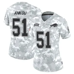 Women's Eli Ankou Buffalo Bills No.51 Limited 2024 Salute to Service Jersey - Arctic Camo