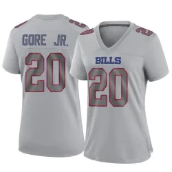Women's Frank Gore Jr. Buffalo Bills No.20 Game Atmosphere Fashion Jersey - Gray