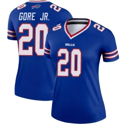 Women's Frank Gore Jr. Buffalo Bills No.20 Legend Jersey - Royal
