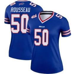 Women's Greg Rousseau Buffalo Bills No.50 Legend Jersey - Royal