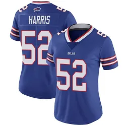 Women's Hayden Harris Buffalo Bills No.52 Limited Team Color Vapor Untouchable Jersey - Royal