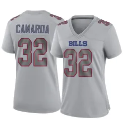 Women's Jake Camarda Buffalo Bills No.32 Game Atmosphere Fashion Jersey - Gray