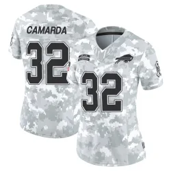 Women's Jake Camarda Buffalo Bills No.32 Limited 2024 Salute to Service Jersey - Arctic Camo